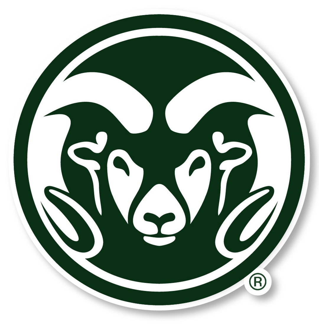 Colorado State University Rams CSU NCAA Collegiate 4 Inch Vinyl Decal ...
