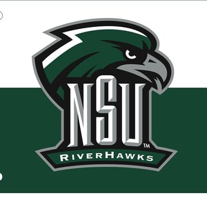 Northeastern State University Riverhawks Metal License Plate Car Tag