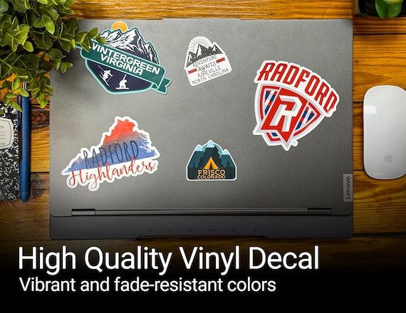 Michigan Wolverines Vinyl Mascot Decal Sticker Officially Licensed