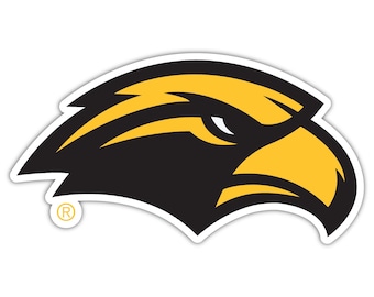Southern Mississippi Golden Eagles Vinyl Mascot Decal Sticker Officially Licensed