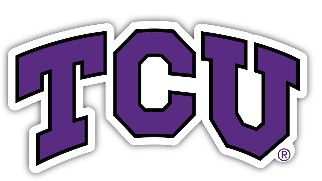 Texas Christian University Officially Licensed Vinyl Sticker - Multiple ...