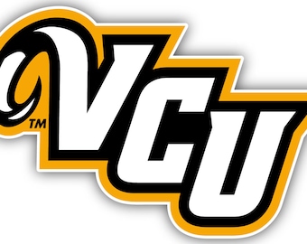 Virginia Commonwealth Officially Licensed Vinyl Sticker - Multiple Sizes Available