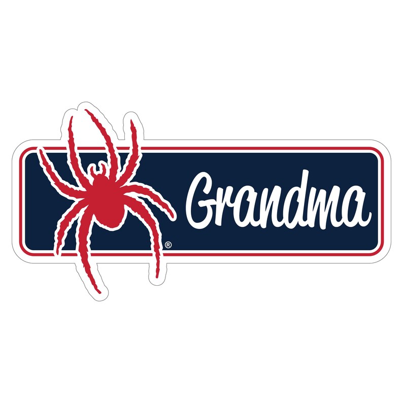 Richmond Spiders Proud Family Decorative Decal – Officially Licensed Grandma