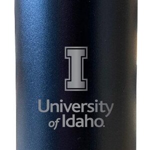Idaho Vandals 32 oz Engraved Insulated Stainless Steel Water Bottle with Screw on Lid