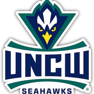 North Carolina Wilmington Seahawks Officially Licensed Vinyl Sticker - Multiple Sizes Available image 1