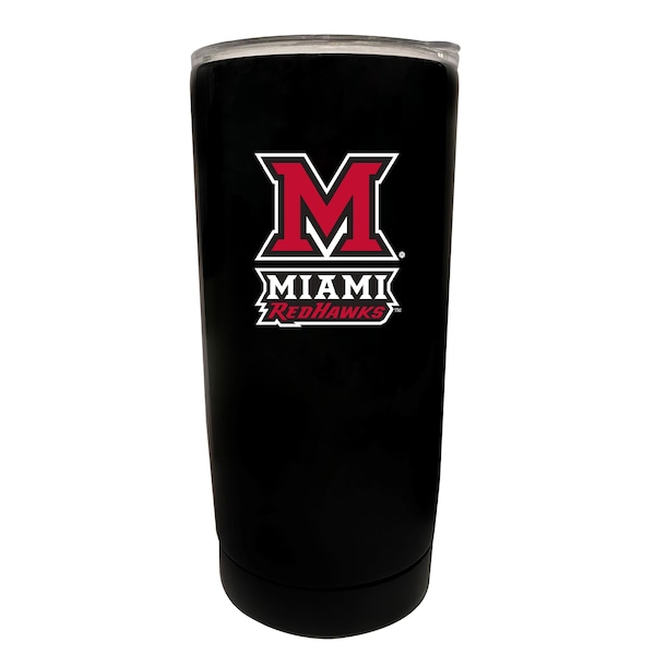 Miami University of Ohio 16 oz Insulated Stainless Steel Tumbler Officially Licensed
