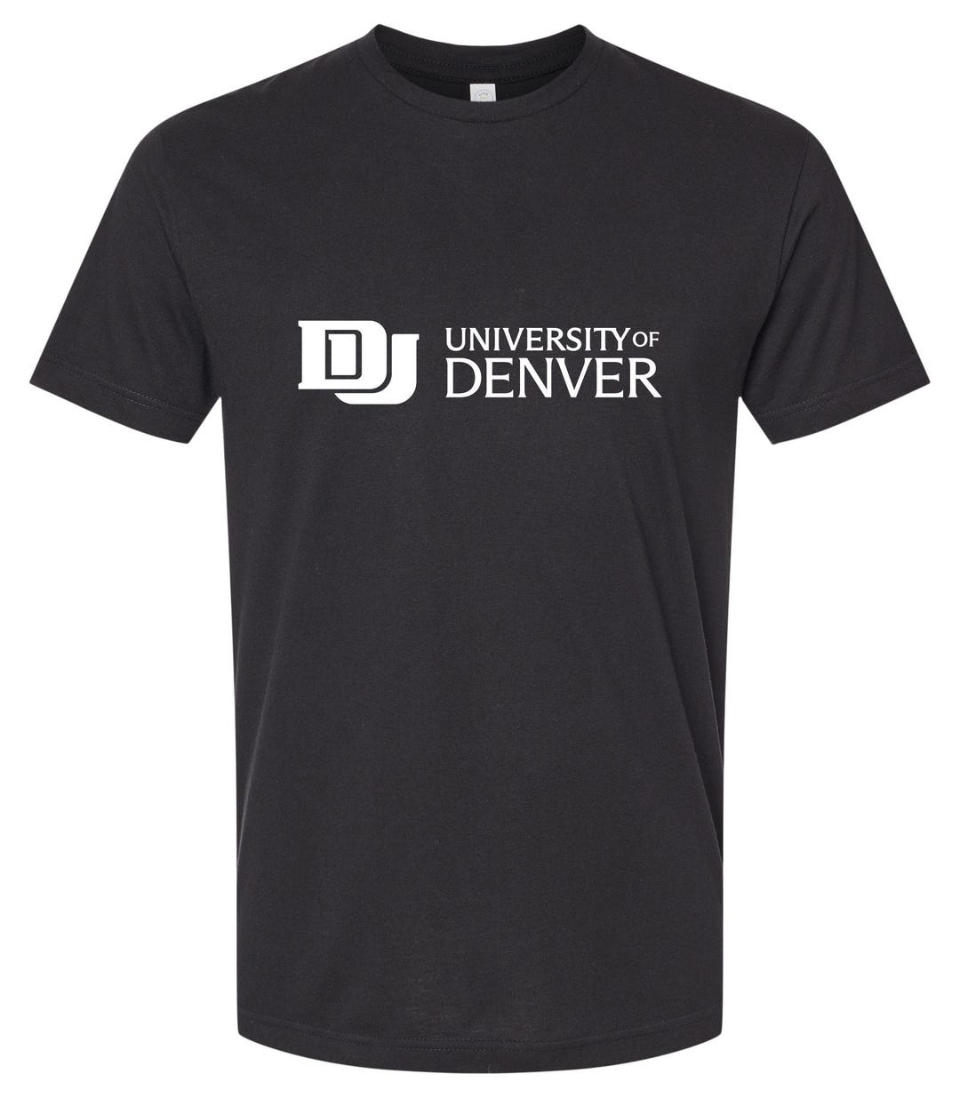 University of Denver Pioneers Unisex Cotton T-shirt – Large Front ...
