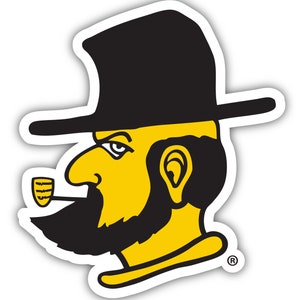 Appalachian State Officially Licensed Vinyl Sticker - Multiple Sizes Available
