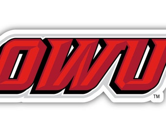 Ohio Wesleyan University Officially Licensed Vinyl Sticker - Multiple Sizes Available