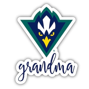 a sticker with the word grandma and an eagle