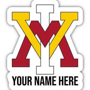 VMI Keydets Customizable Vinyl Sticker - Multiple Sizes Available