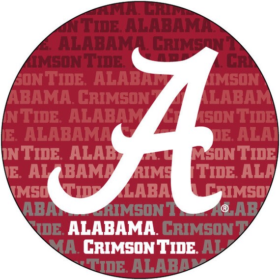 thumbnail image 2 of R And R Imports Alabama Crimson Tide 4-Inch Laser Cut Alumni... 2 of 13