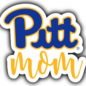 Pittsburgh Panthers 4-Inch Proud Family Die Cut Magnet/Sticker