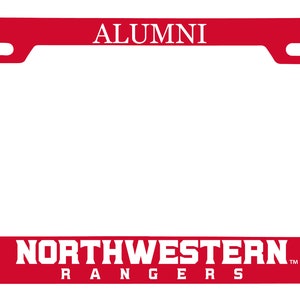 Northwestern Oklahoma State University College Alumni Metal License Plate Frame Officially Licensed