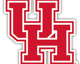 University of Houston Officially Licensed Vinyl Sticker – Multiple Sizes Available