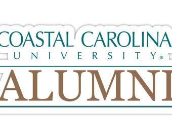Elon University 4 Inch Vinyl Decal Magnet Officially