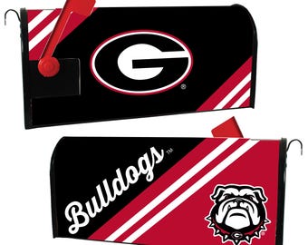 Cubierta magnética para buzón de los Georgia Bulldogs: producto universitario con licencia oficial