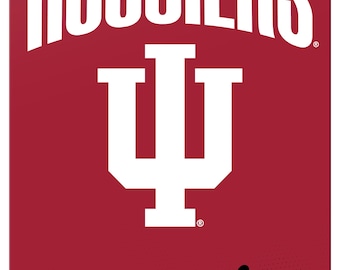 Indiana Hoosiers 7"x10" College Wall Decor Metal Sign – Officially Licensed