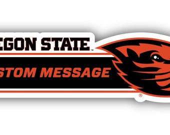 Oregon State University NCAA Vinyl Decal Sticker - Officially Licensed For Laptop, Car, Water Bottle