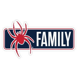 Richmond Spiders Proud Family Decorative Decal – Officially Licensed Family