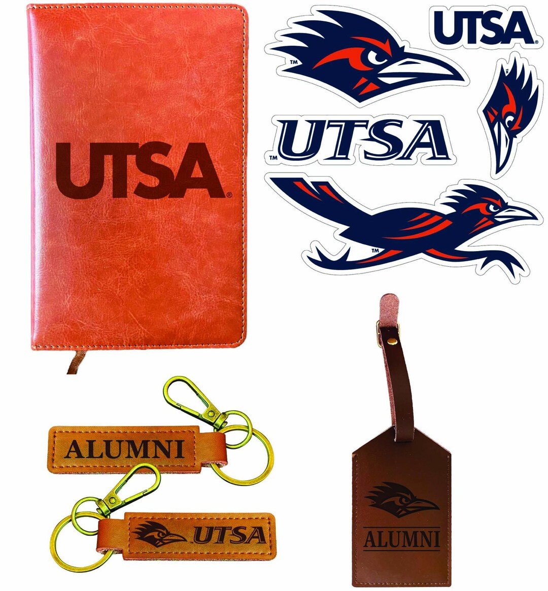 Utsa Engineering Sticker UTSA Road Runners Graduation Gift Set – Journal, Alumni Keychain ...