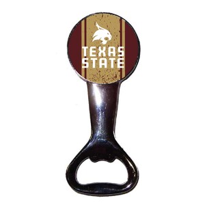 Texas State Bobcats Magnetic Bottle Opener Officially Licensed