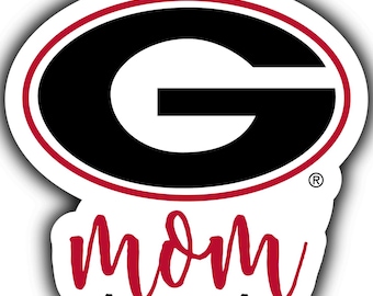 Georgia Bulldogs 4-Inch Proud Family Die Cut Magnet/Sticker