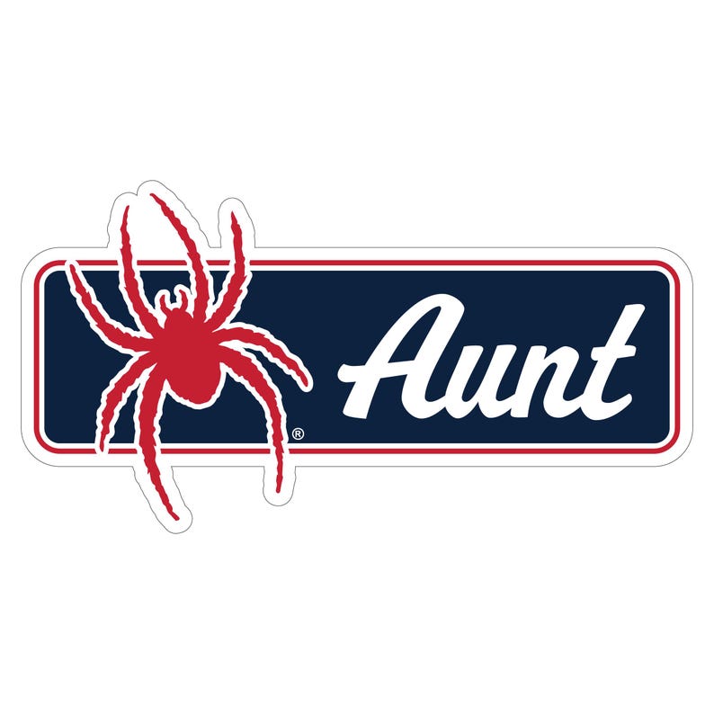 Richmond Spiders Proud Family Decorative Decal – Officially Licensed Aunt