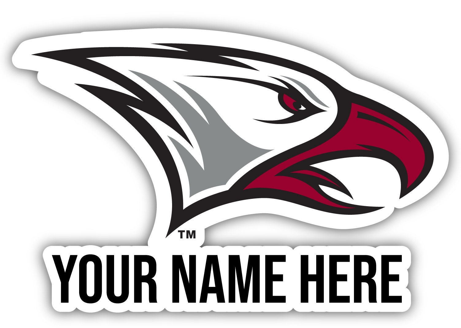 North Carolina Central Eagles 20'' X 20'' Retro Logo Circle Sign