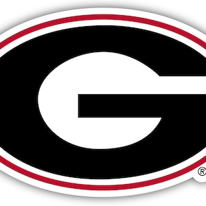 Georgia Bulldogs Officially Licensed Vinyl Sticker - Multiple Sizes Available