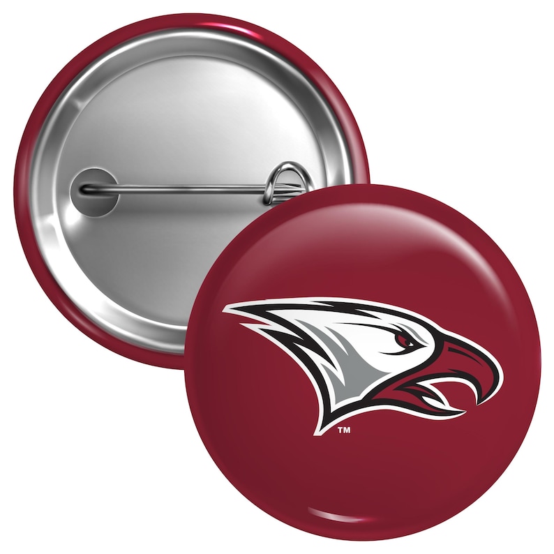 North Carolina Central Eagles Button Pin Officially Licensed - 3 Size Options image 1