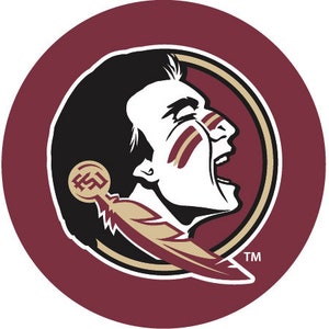 Florida State Seminoles NCAA Collegiate 3-Inch Round Magnet
