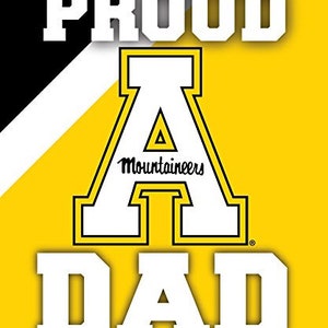 Appalachian State Proud Parent (Dad or Mom) Magnet/Sticker