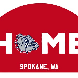 Gonzaga Bulldogs Wood Sign with String