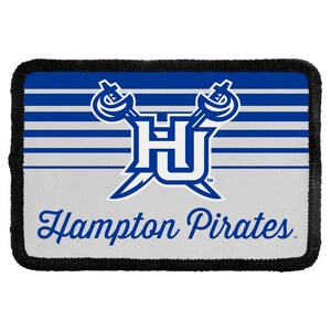 Hampton University Officially Licensed Cloth Patch (Round or Rectangular)