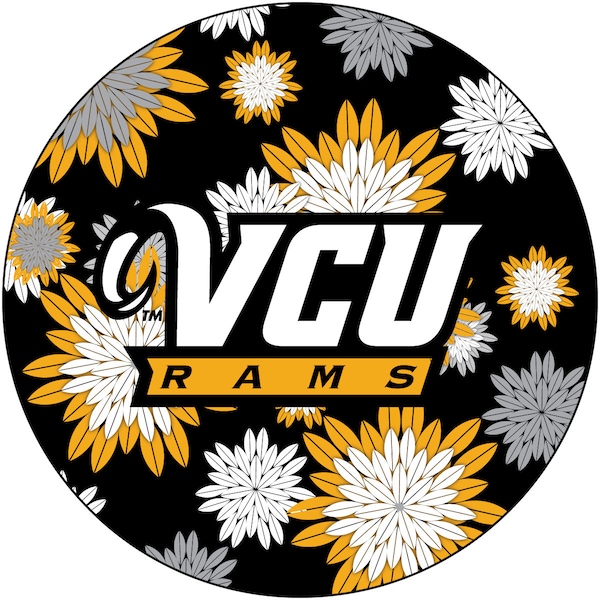 Virginia Commonwealth University NCAA Collegiate 4 Inch Round Decal Sticker
