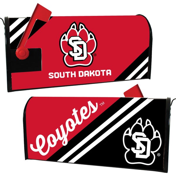 South Dakota Coyotes Magnetic Mailbox Cover - Officially Licensed Collegiate Product