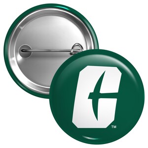 North Carolina Charlotte Forty-Niners Button Pin Officially Licensed - 3 Size Options Bild 1