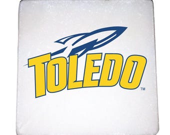 Toledo Rockets 4 Coasters Set – Variety of Materials Available