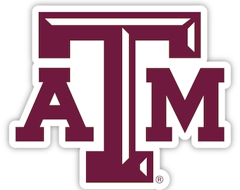 Texas A&M University Aggies Vinyl Mascot Decal Sticker Officially Licensed