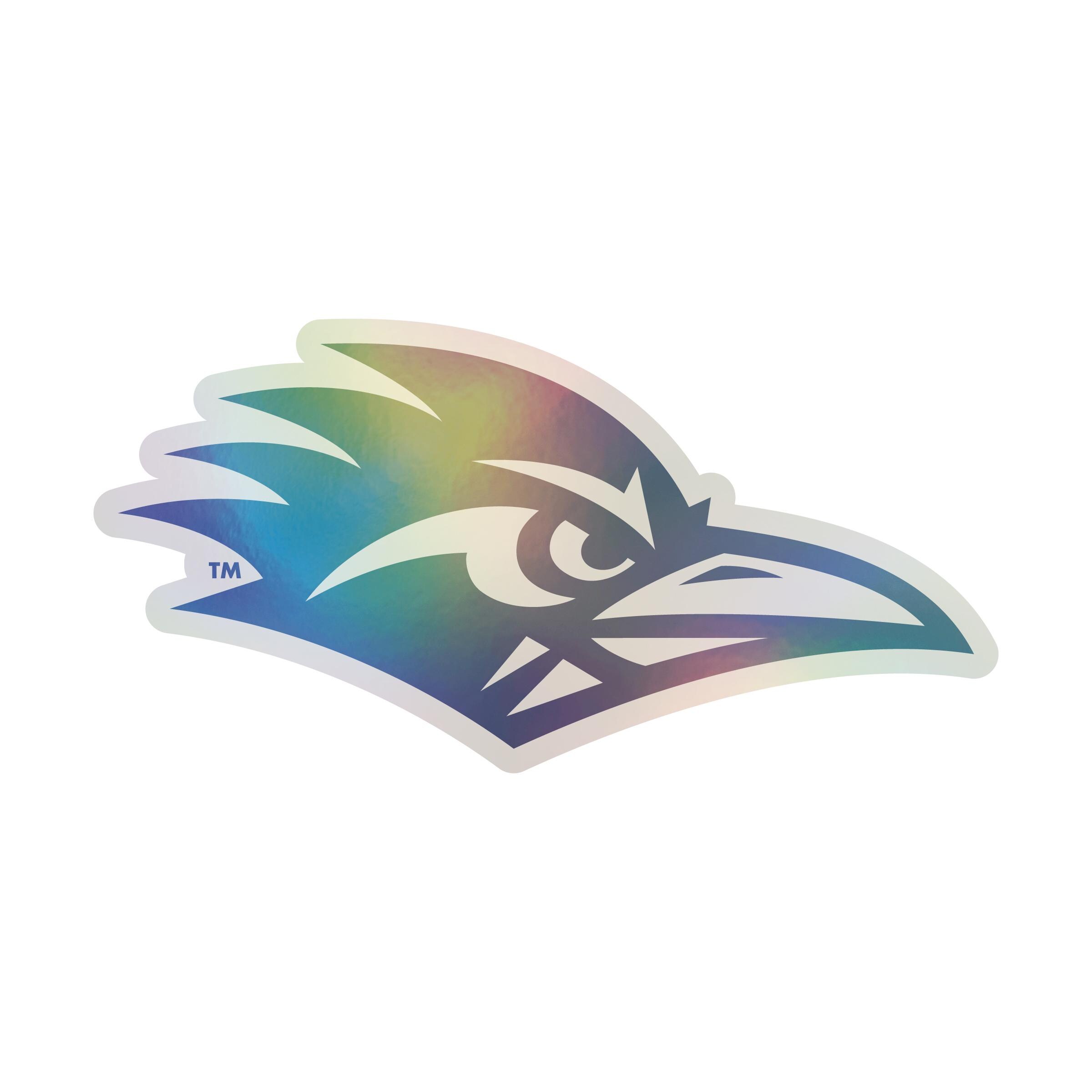Utsa Logo Sticker UTSA Road Runners Offic. Lic. Sticker With Choice of Backing Color ...