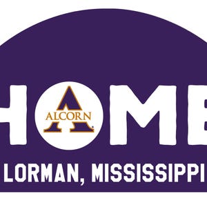 Alcorn State Braves Wood Sign with String