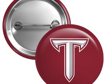 Troy University Button Pin Officially Licensed - 3 Size Options