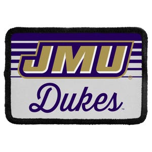 James Madison Dukes Officially Licensed Cloth Patch (Round or Rectangular)