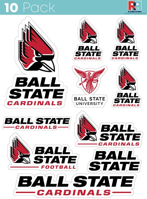 Ball State University Vinyl Decal - 4 Inch Laser Cut Alumni Sticker