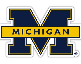 Michigan Wolverines Officially Licensed Vinyl Sticker - Multiple Sizes Available