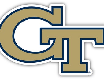 Georgia Tech Yellow Jackets Officially Licensed Vinyl Sticker - Multiple Sizes Available