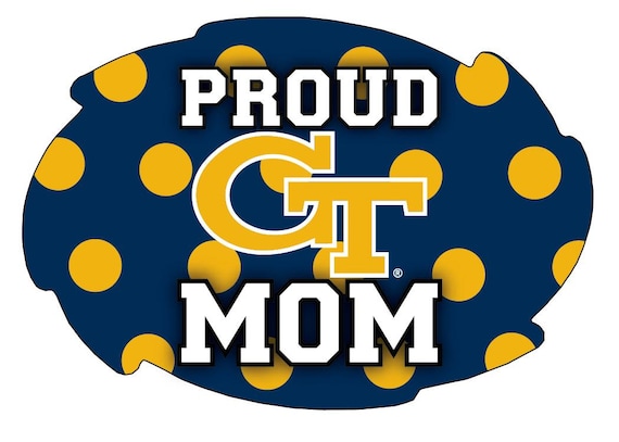 Georgia Tech Yellow Jackets Proud Parent (dad or Mom) Magnet
