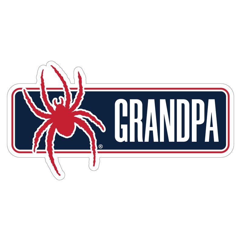 Richmond Spiders Proud Family Decorative Decal – Officially Licensed Grandpa