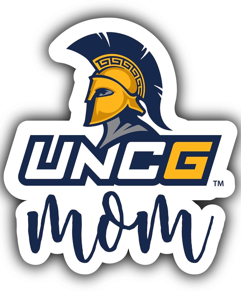 North Carolina Greensboro Spartans 4-Inch Proud Family Decorative Magnet/Sticker Mom